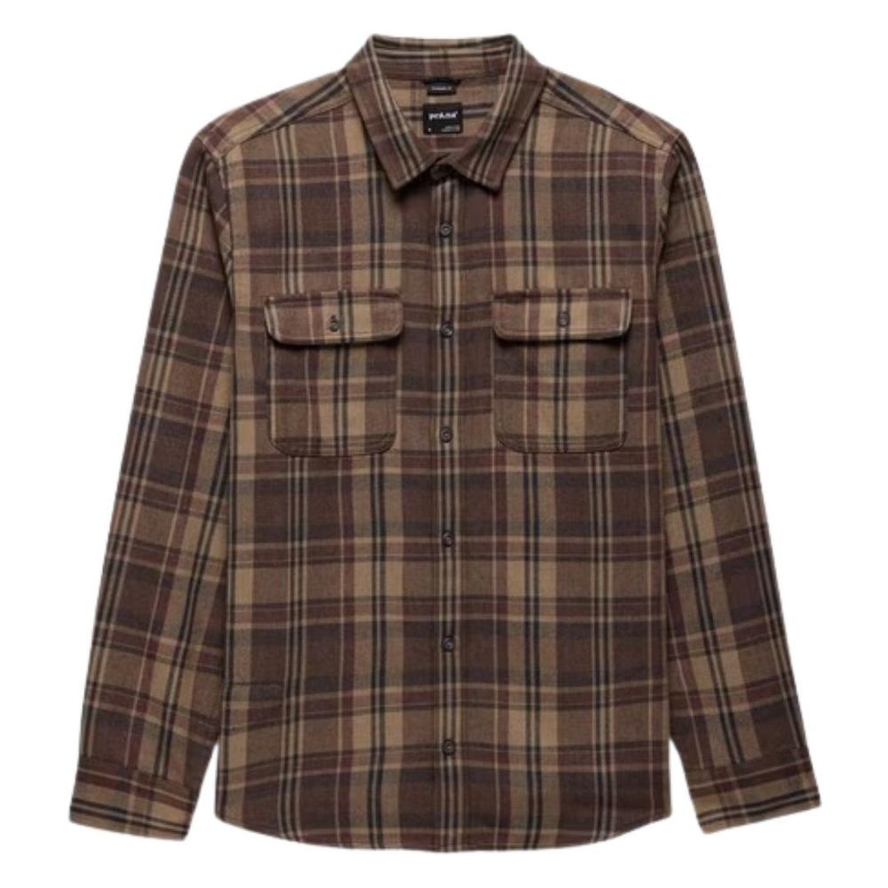 prAna Men's Westbrook Flannel Shirt MOCHA