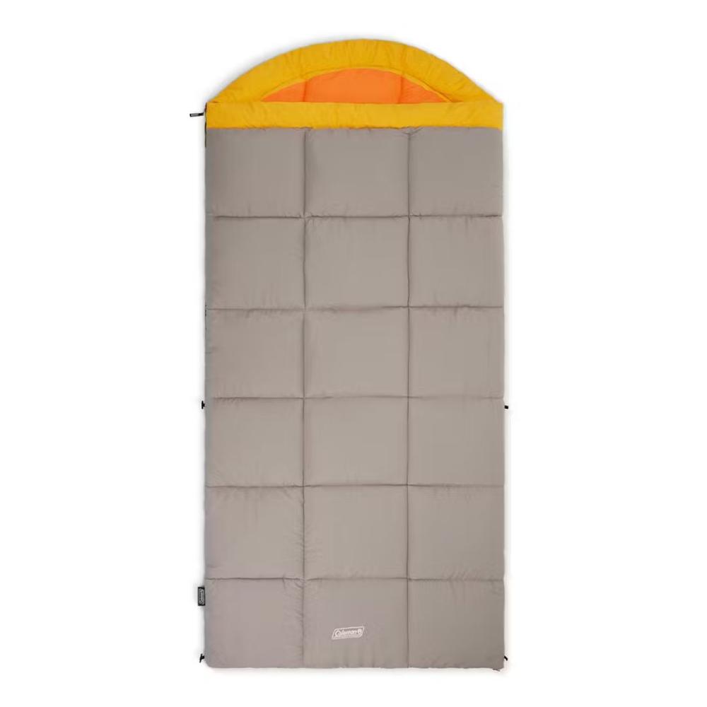 Coleman Arch Bay 15°F Big & Tall Sleeping Bag ROCK