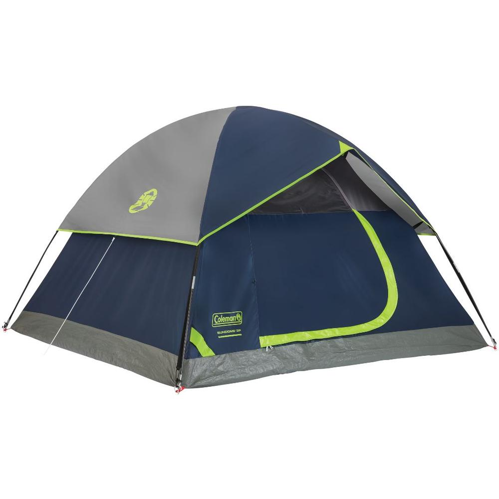 Coleman Sundome 2-Person Camping Tent NAVY