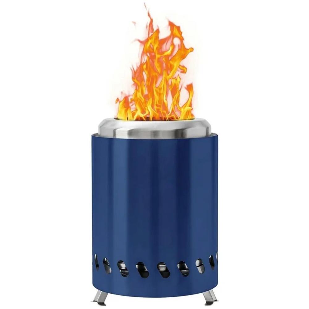 Sunshine Mountaineering 5.5 Inch Tabletop Fire Pit - Blue BLUE