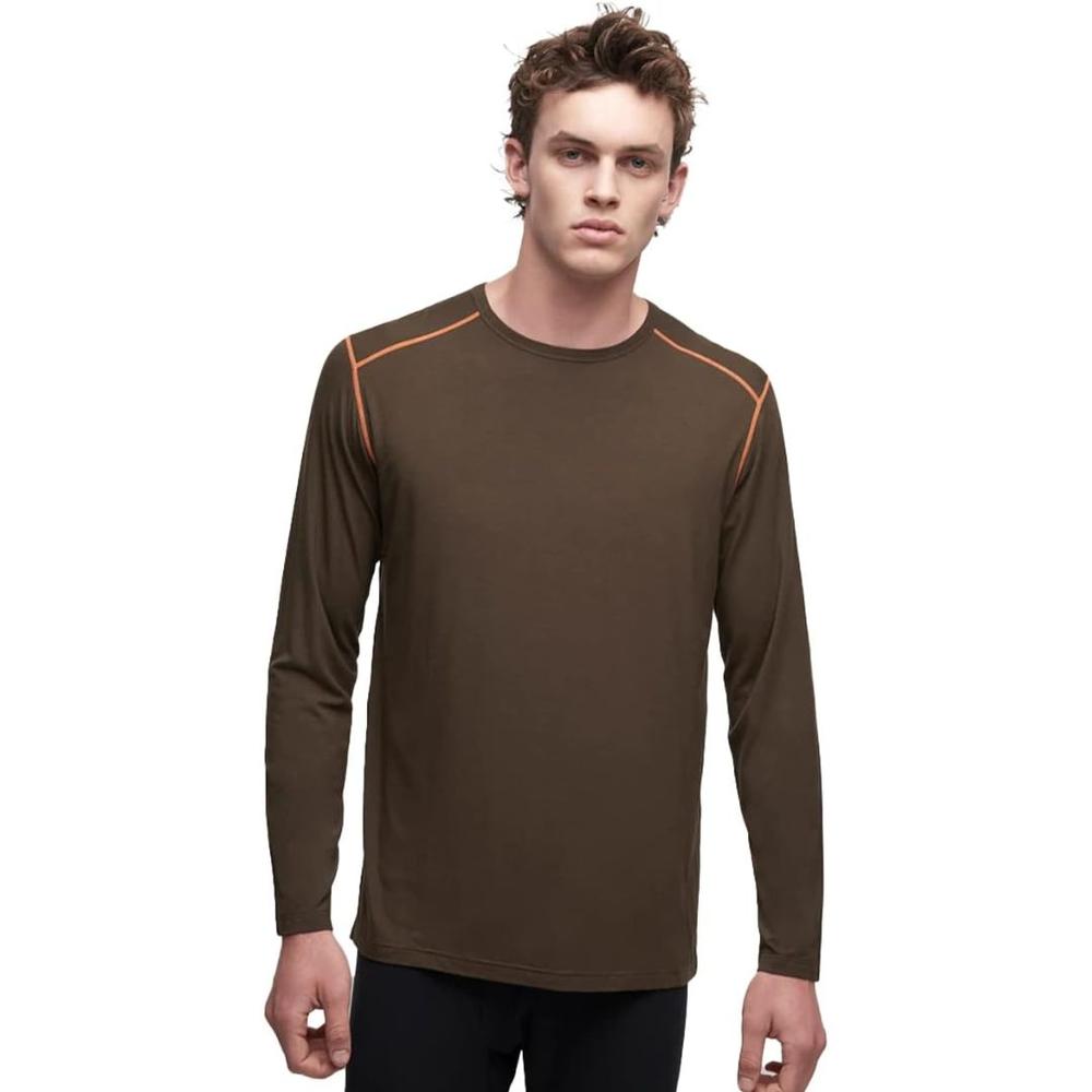 Le BentMens Lightweight Crew Base Layer Top WREN