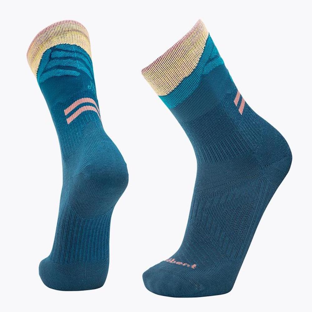 Le Bent Lucy Trail Ultra Light 3/4 Crew Sock Women's MOROCCANBLUE