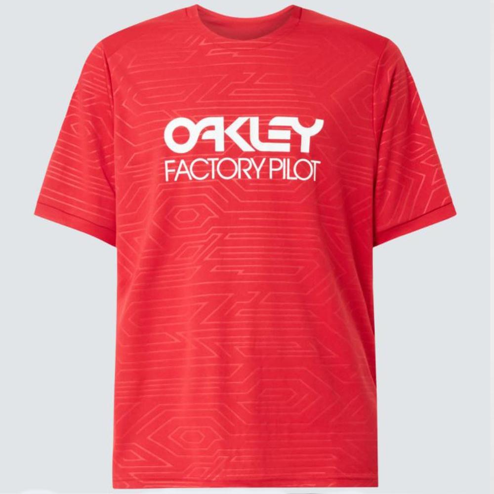 Oakley Men's Pipeline Trail T-Shirt REDLINE