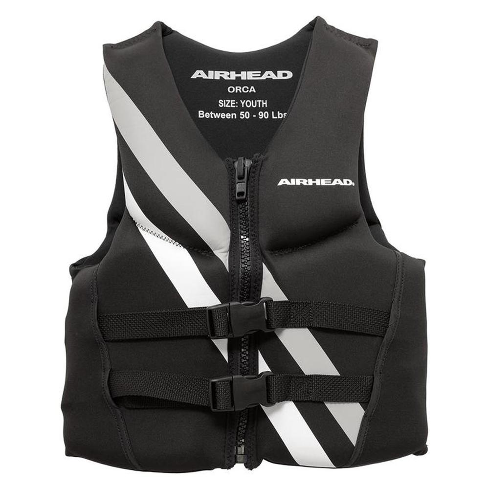 Airhead Youth Orca Neolite Kwik- Dry Cga Life Vest - 50- 90 Lbs
