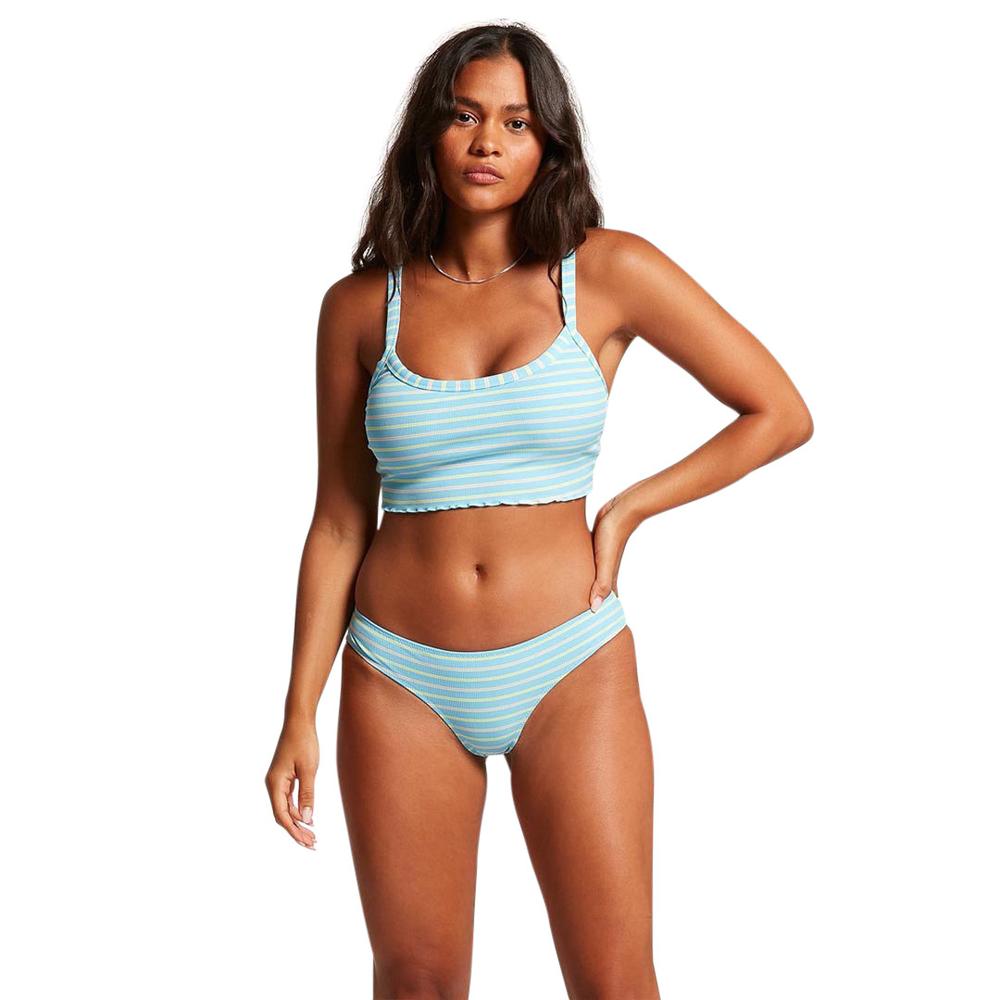  Volcom Women's Next In Line Crop Bikini Top