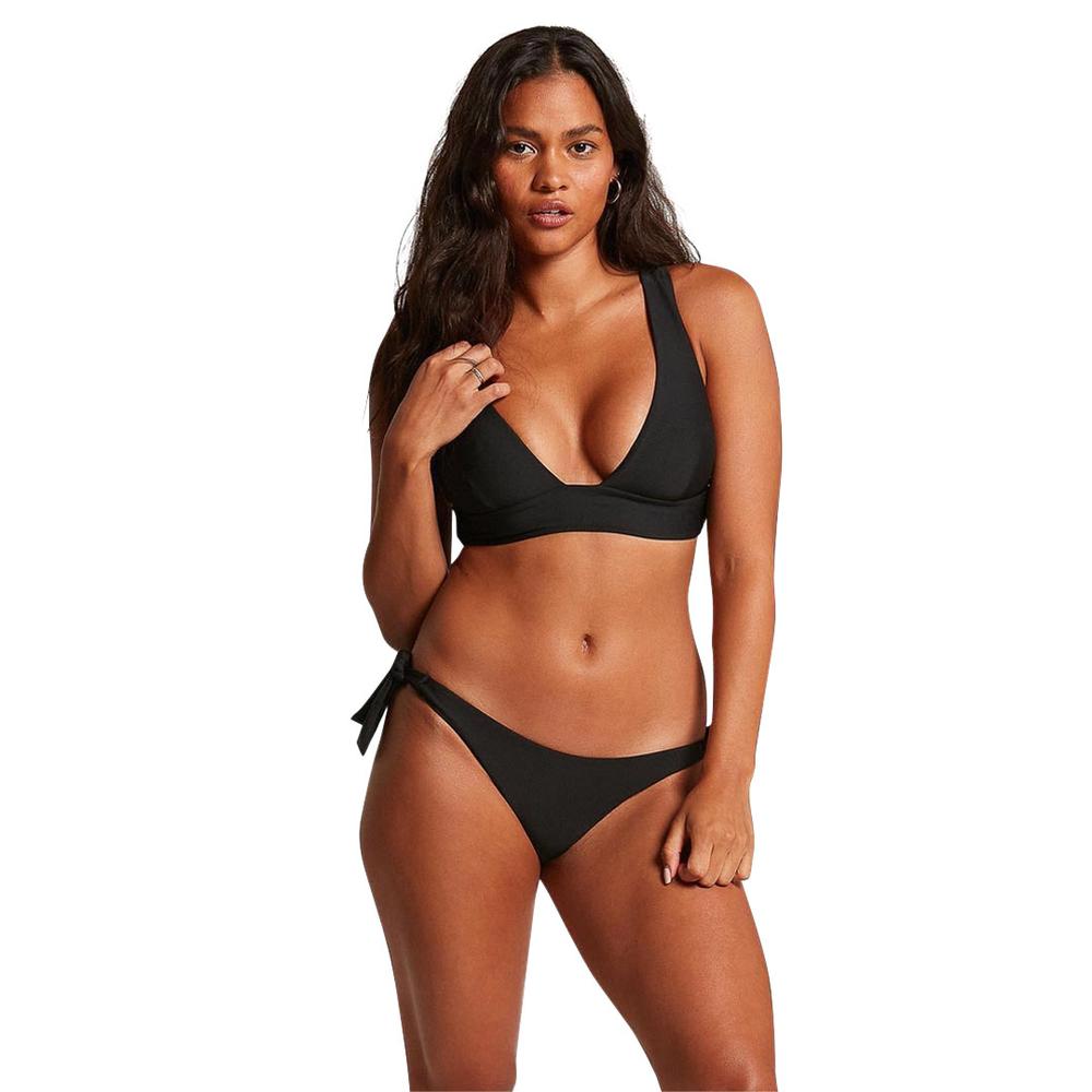  Volcom Women's Simply Seamless Halter Bikini Top