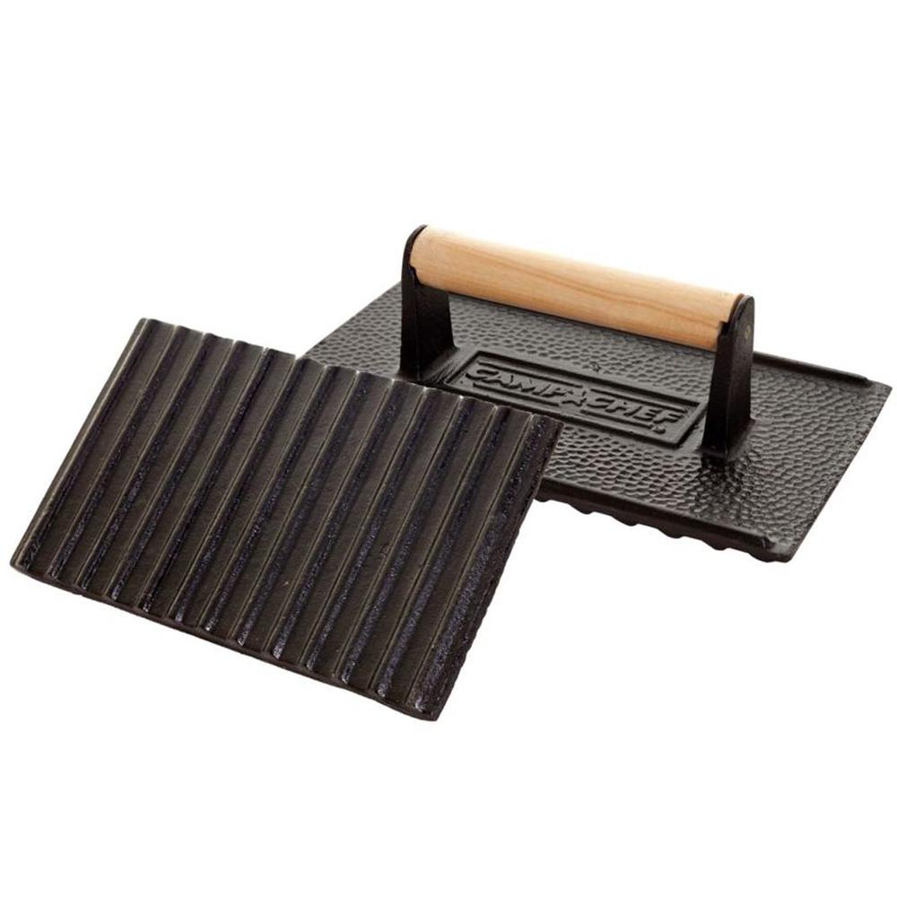  Camp Chef Cast Iron Bacon & Panini Press