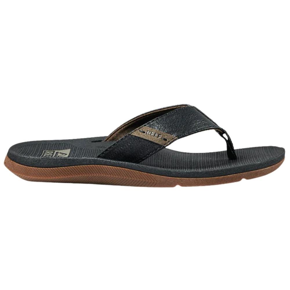 Reef Men's Santa Ana Flip Flops BLACK