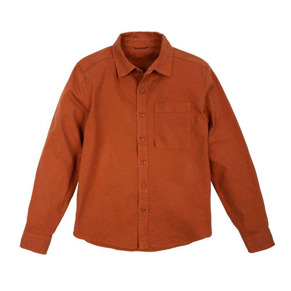 Topo Designs Women's Dirt Shirt BRICK