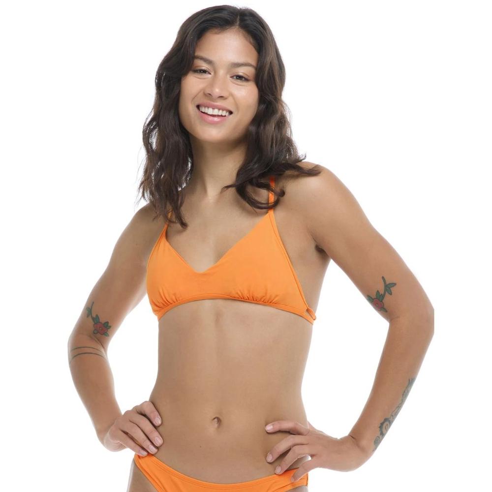 Eidon Women's Madison Fixed Triangle Bikini Top TUSCANY