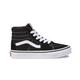 Vans Kids' Black/Authentic White Easy Logo Sk8-Hi Shoes BLACK/TRUEWHITE
