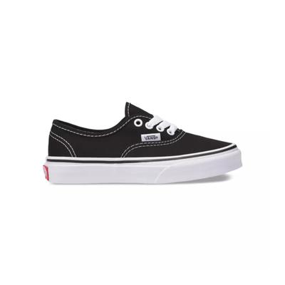 Vans Kids' Black/ True White Authentic Shoes