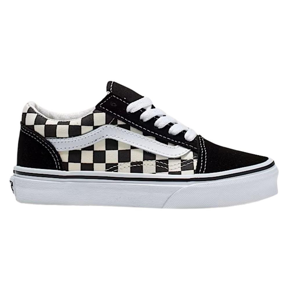 Vans Kids Old Skool Shoes BLK/WHITE