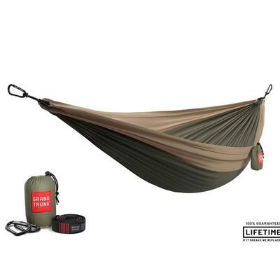 Grand Trunk Double Deluxe Parachute Nylon Hammock - Multiple Colors