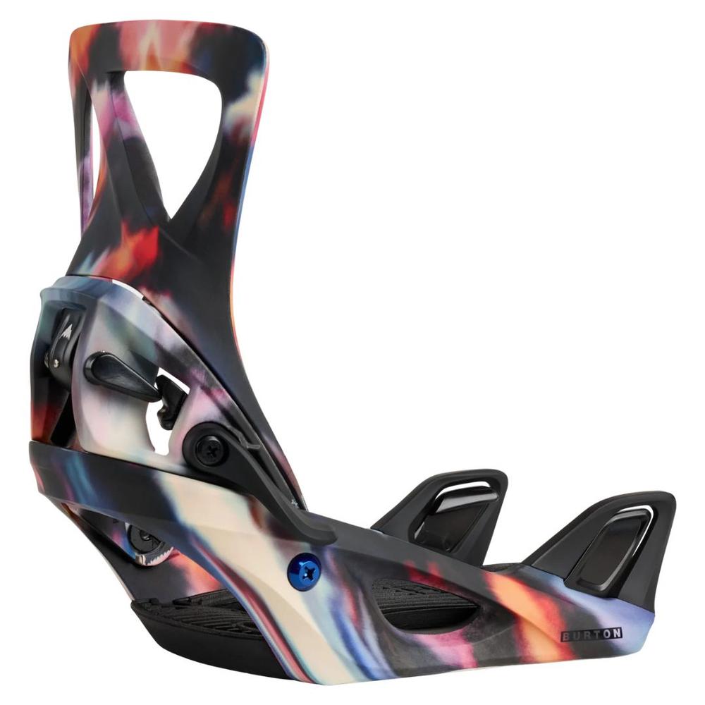 Burton Women's Step On Re:Flex Snowboard Bindings 2026 FLORALBLUR