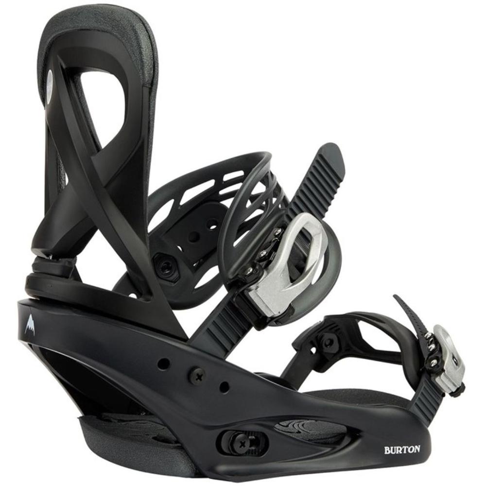 Burton Women's Scribe Re:Flex Snowboard Bindings 2026 BLACK