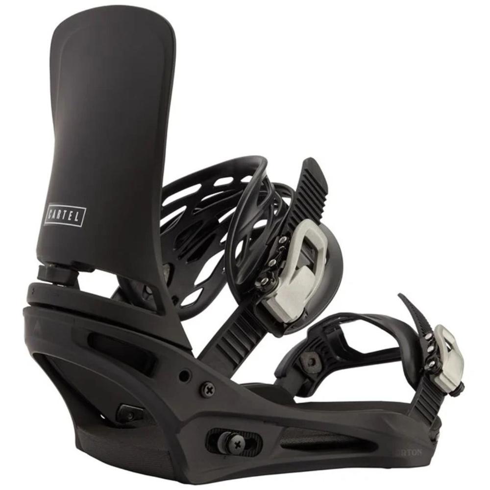 Burton Men's Cartel Re:Flex Snowboard Bindings 2026 BLACK