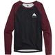 Burton Women's Roadie Base Layer Tech T-Shirt TRUEBLACK/ALMANDINE