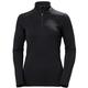 Helly Hansen Women's LIFA Merino Midweight 1/2 Zip Base Layer BLACK