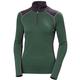 Helly Hansen Women's LIFA Merino Midweight Half-Zip Base Layer JUNGLEGREEN