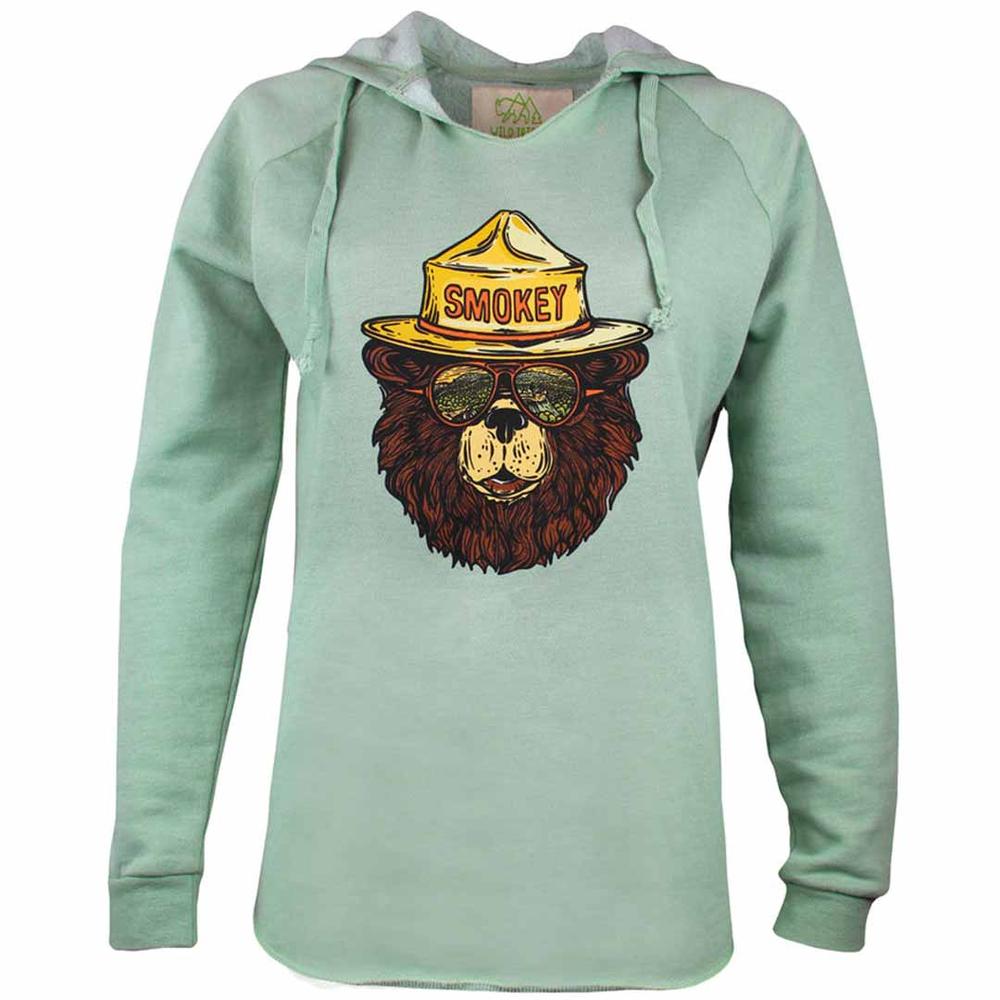  Wild Tribute Women's Cut Smokey The Groovy Hoodie