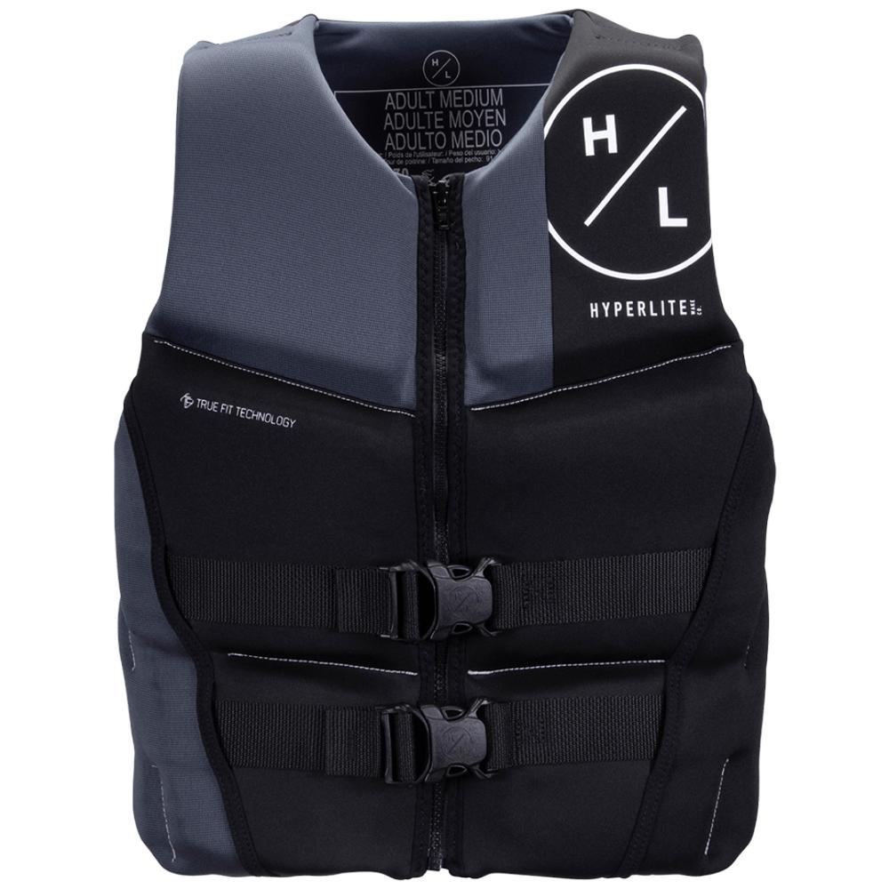 Hyperlite Men's Prime CGA Life Vest 2026 ASH/BLK