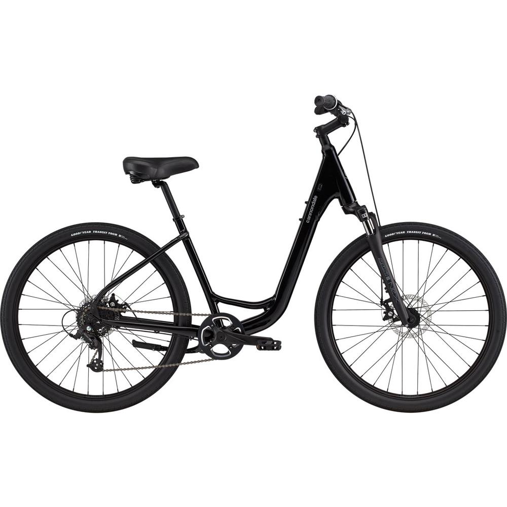 Cannondale 650 U Adventure 2 Fitness Bike, Medium - Black Pearl