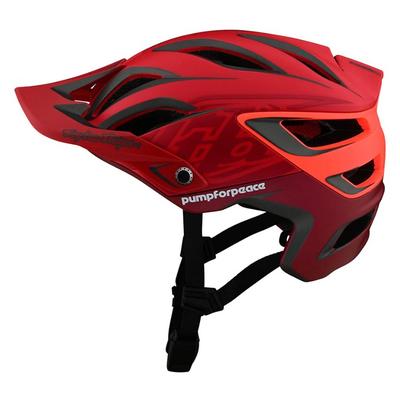 Troy Lee Designs A3 Helmet w/MIPS Pump for Peace Red