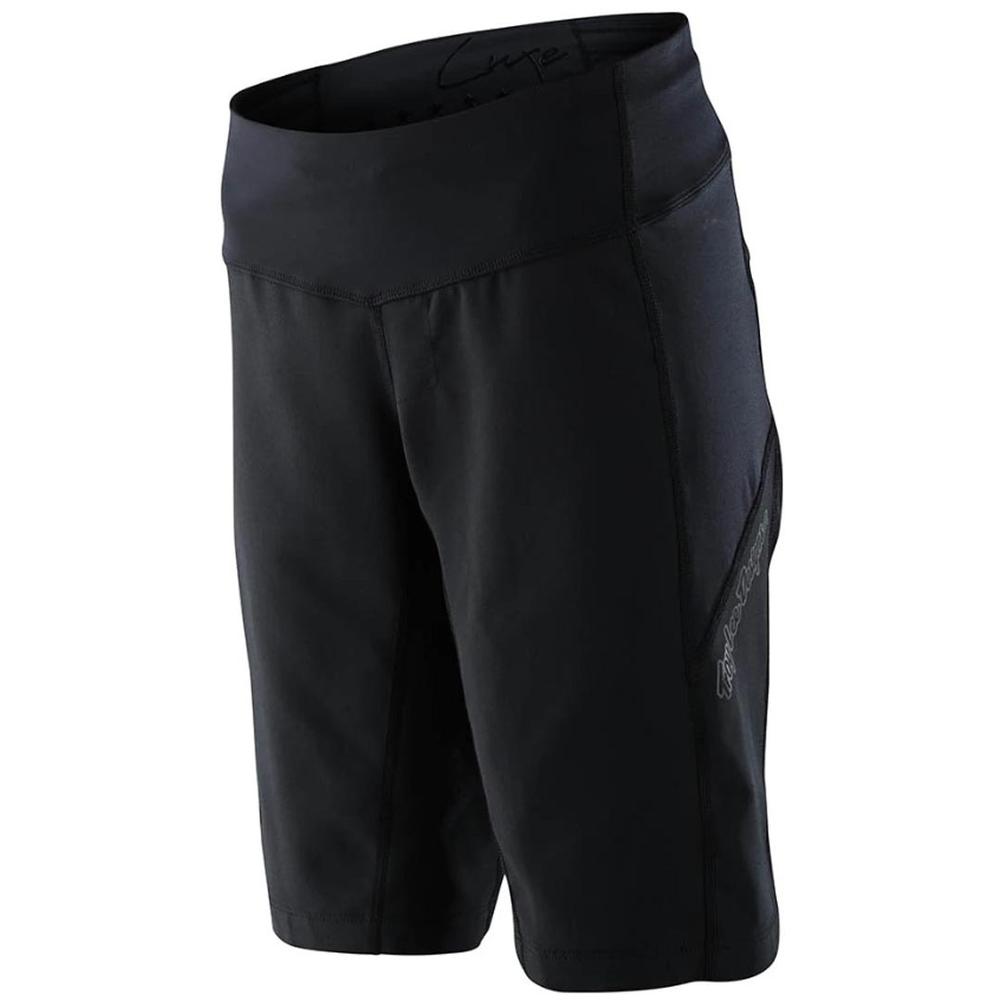 Troy Lee Designs Women's Luxe Short No Liner Solid Black BLACK