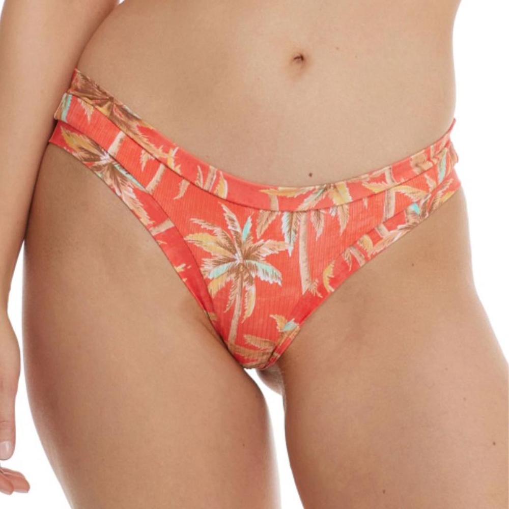 Body Glove Women's Balata Garden Audrey Low Rise Bikini Bottom - Sunset SUNSET