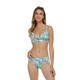 Body Glove Women's Pura Vida Adalee Triangle Bikini Top SEAMIST