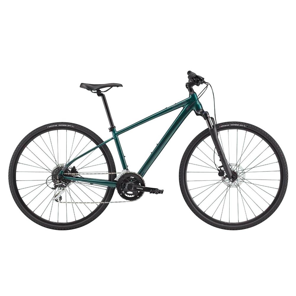  Cannondale Women's Quick Cx 3 Urban Bike - Small, Emerald
