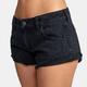 RVCA Women's Traveller 2 Denim Shorts VINTAGEBLACK