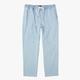 RVCA Men's New Dawn Elastic Denim Pants LIGHTBLEACH
