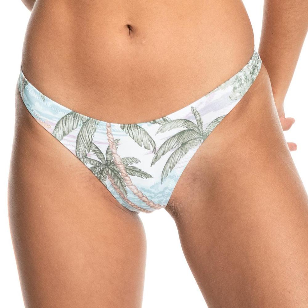 Quiksilver Women's Classic Brazil Bikini Bottoms DREAMSCAPEPOOL