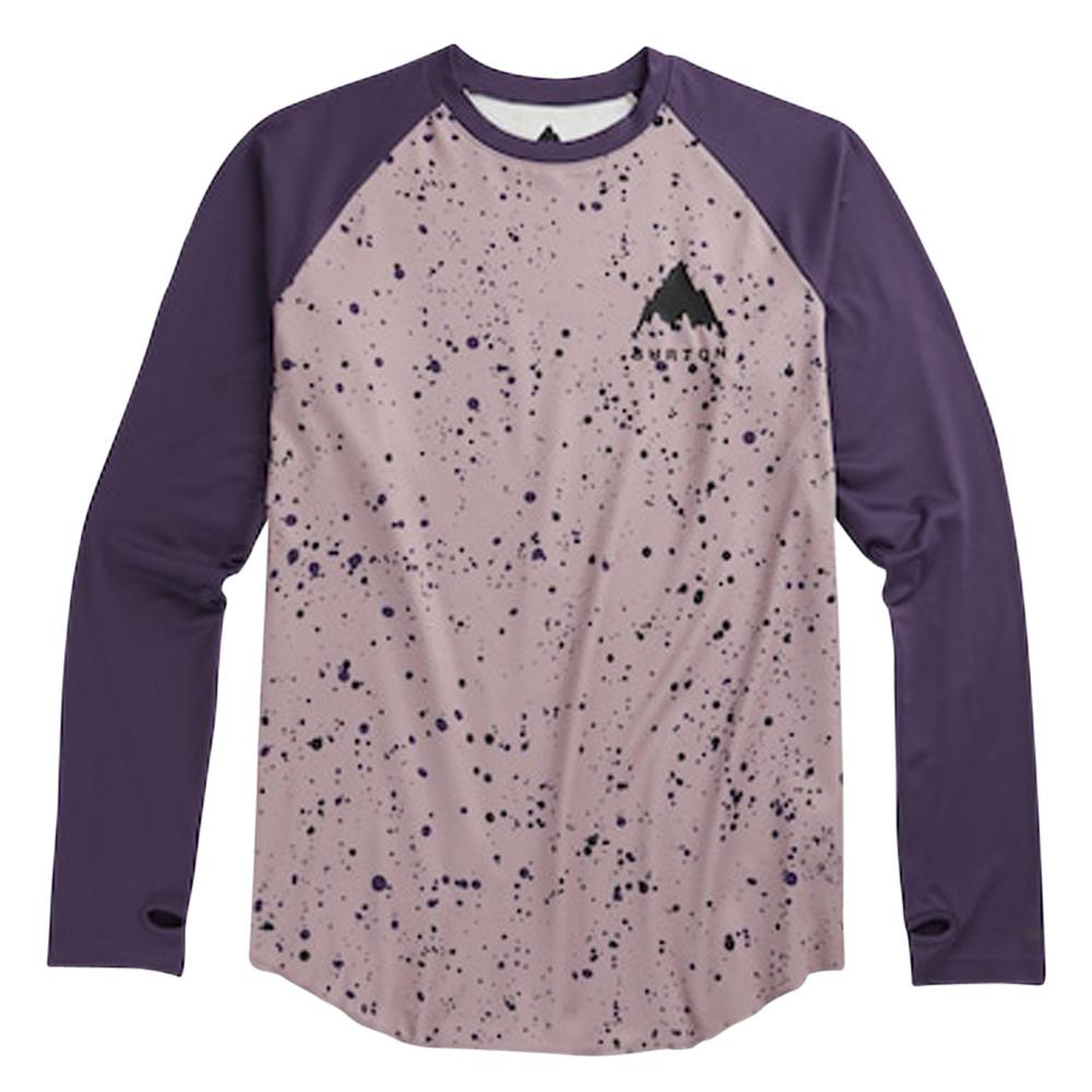 Burton Men's Roadie Base Layer Tech T-Shirt ELDERBERRY/VIOLET