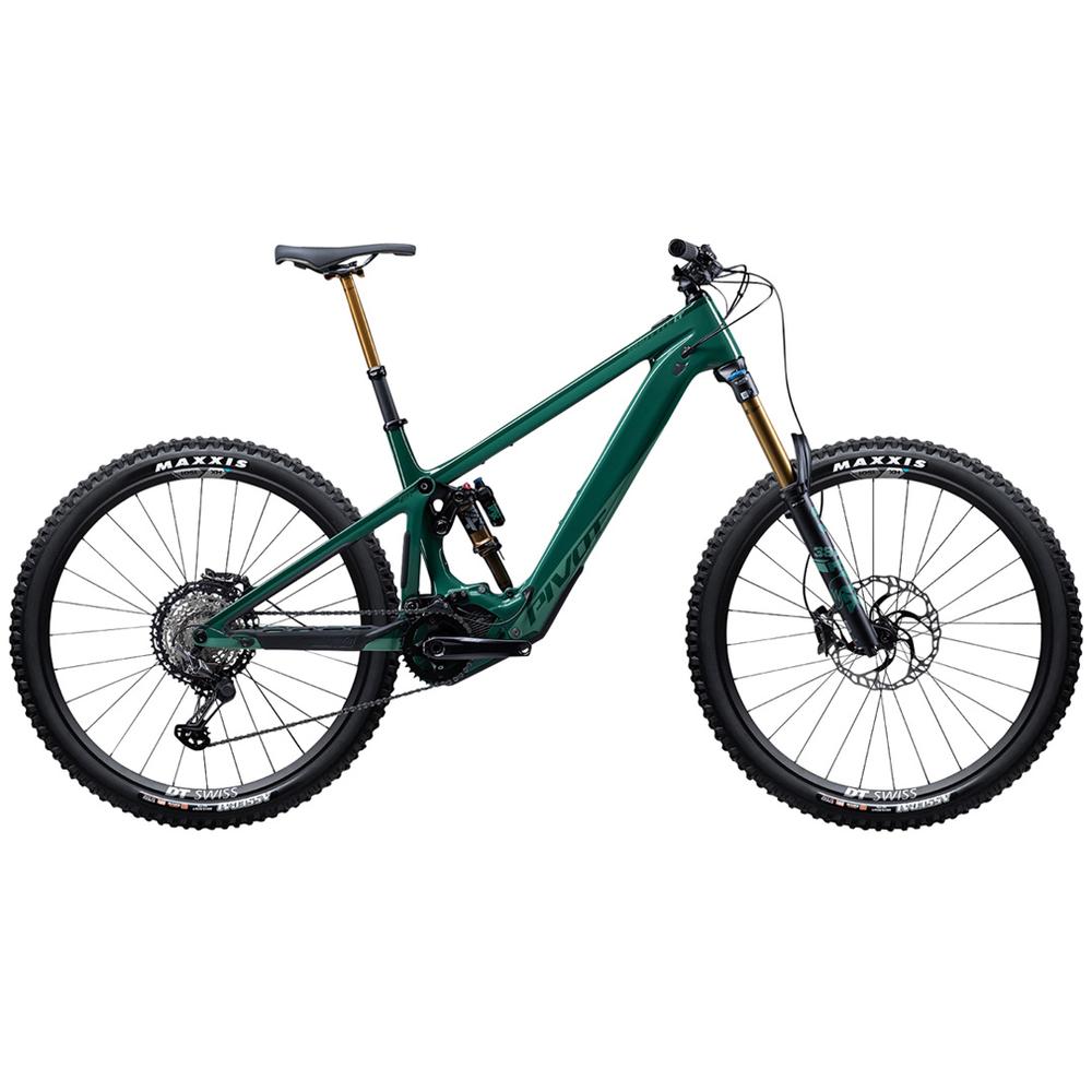 Pivot Shuttle LT Team XTR Shimano EP8, Large - Northern Lights Green V1 GREEN