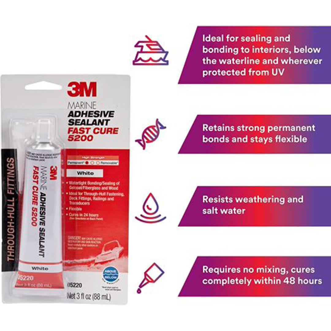 3M Marine Adhesive Sealant Fast Cure
