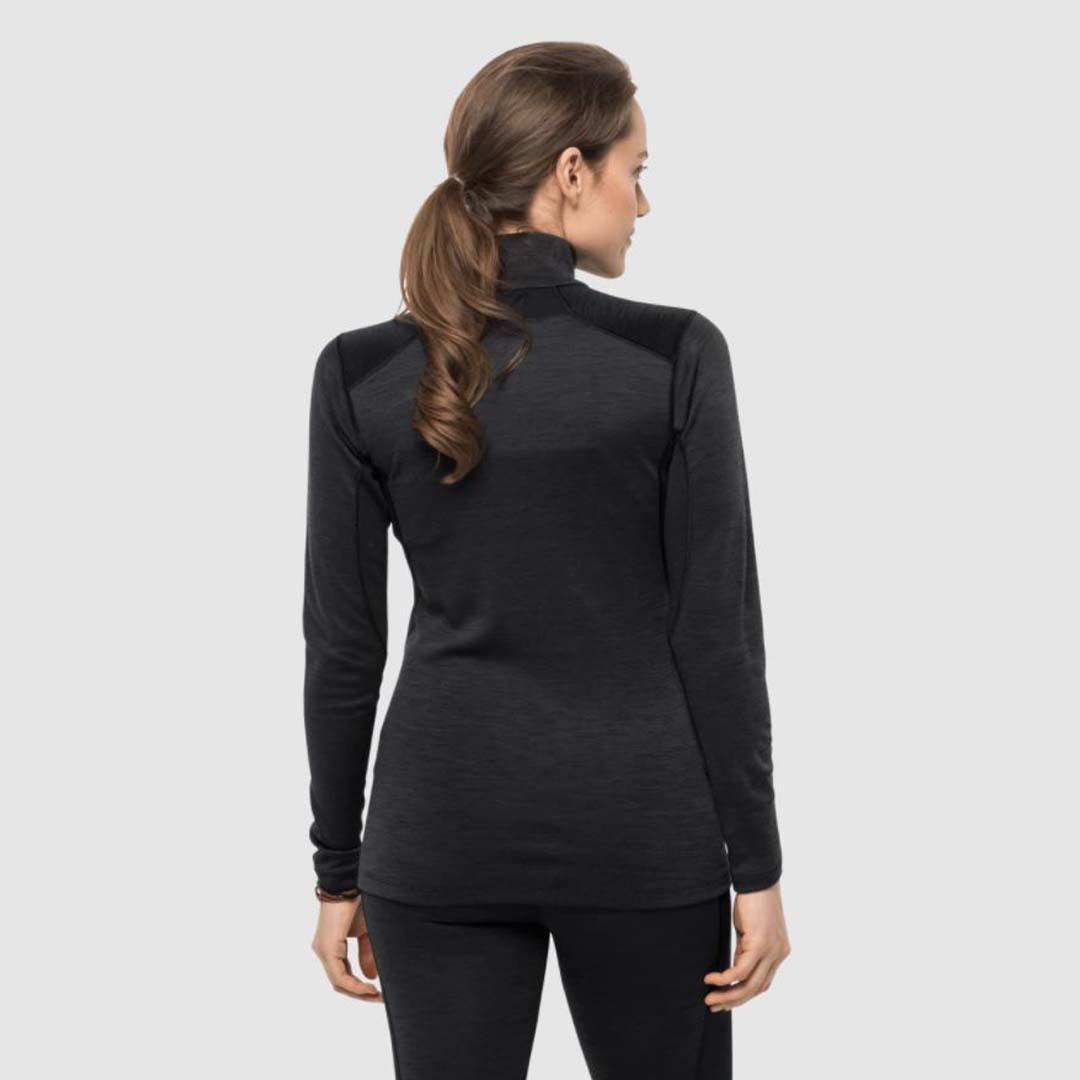 Jack Wolfskin Women's Artic XT Half Zip Base Layer Top