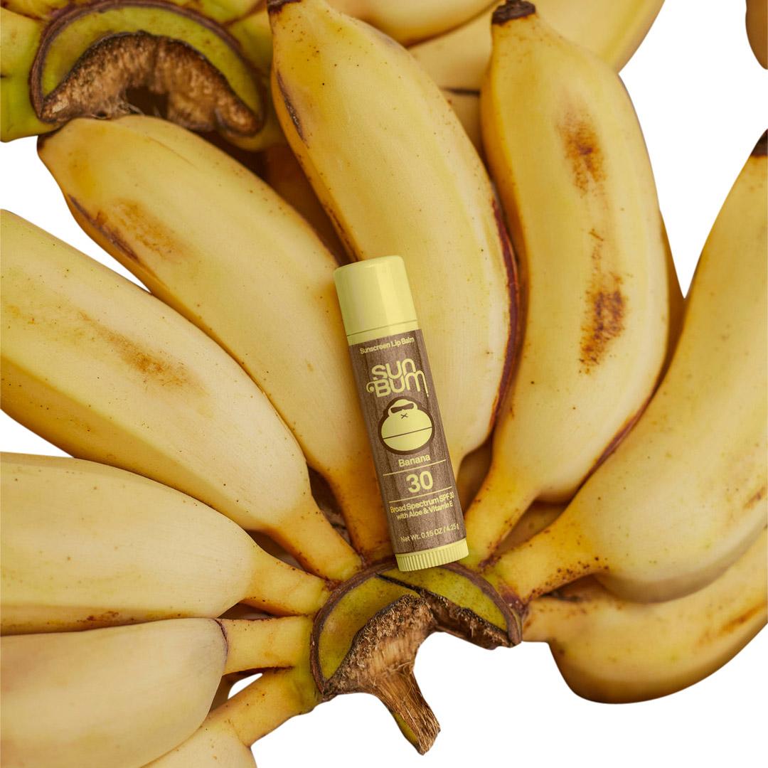 Sun Bum Original SPF 30 Sunscreen Lip Balm - Banana
