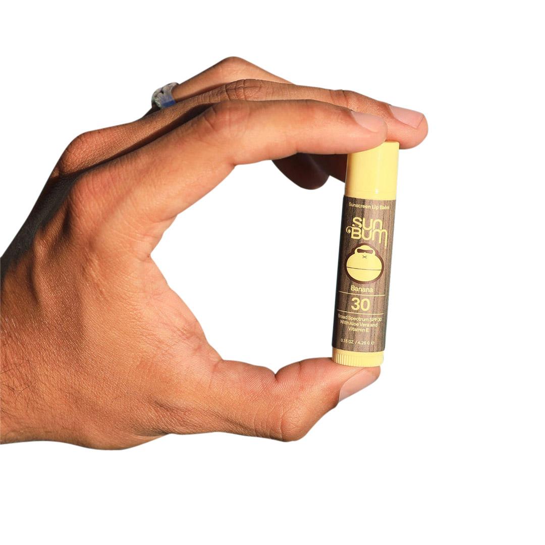 Sun Bum Original SPF 30 Sunscreen Lip Balm - Banana