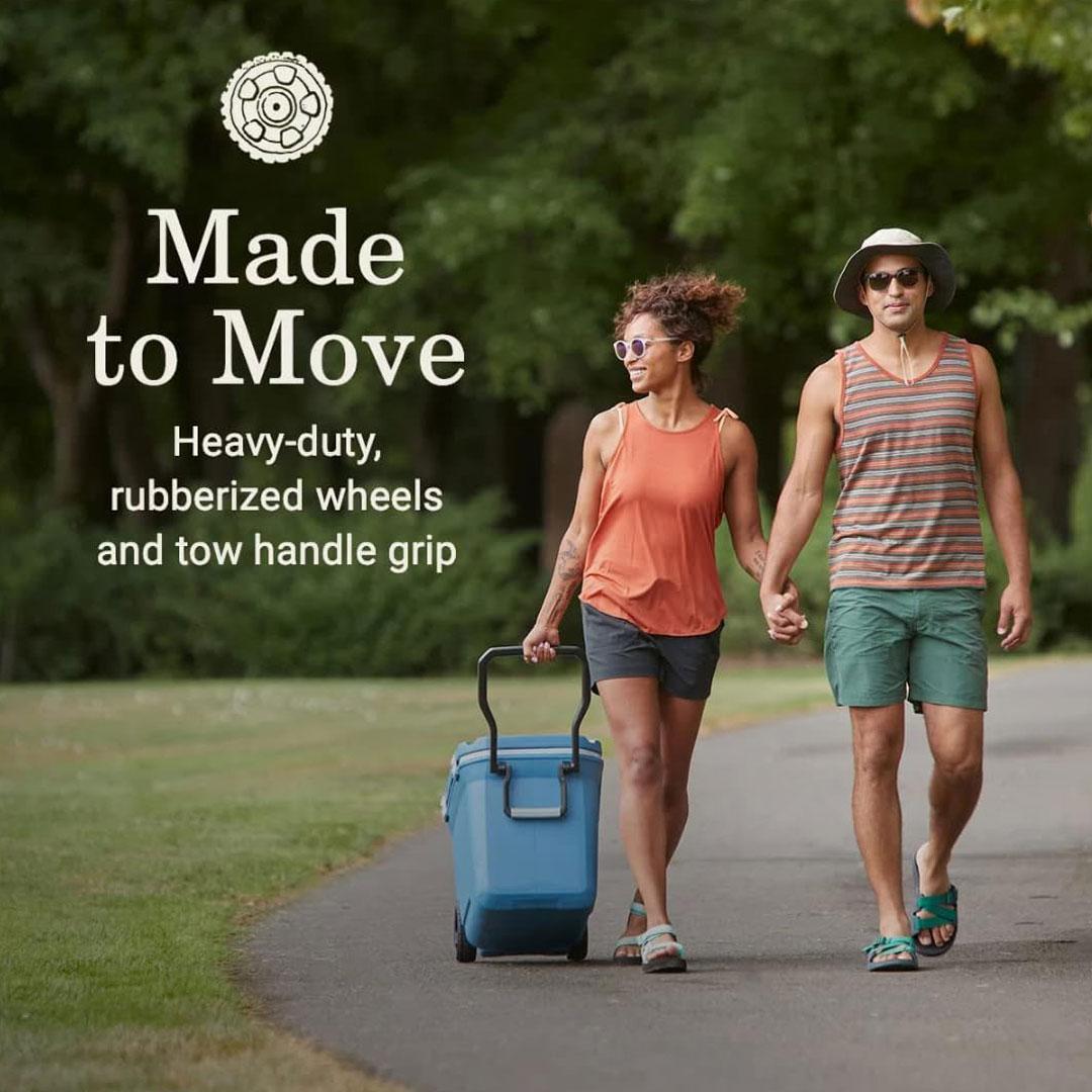 Coleman Atlas Series 100-Quart Cooler With Wheels