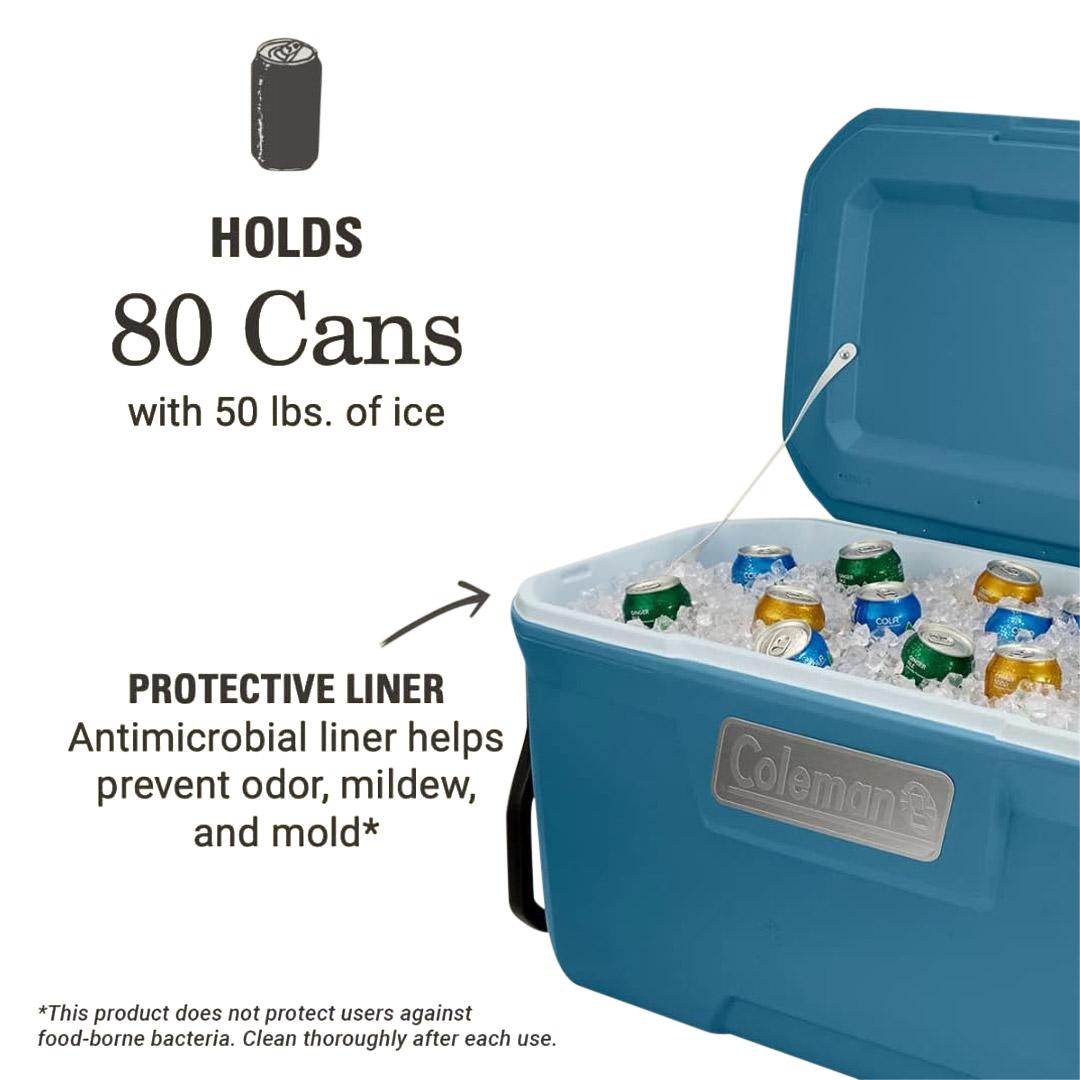 Coleman Atlas Series 100-Quart Cooler With Wheels