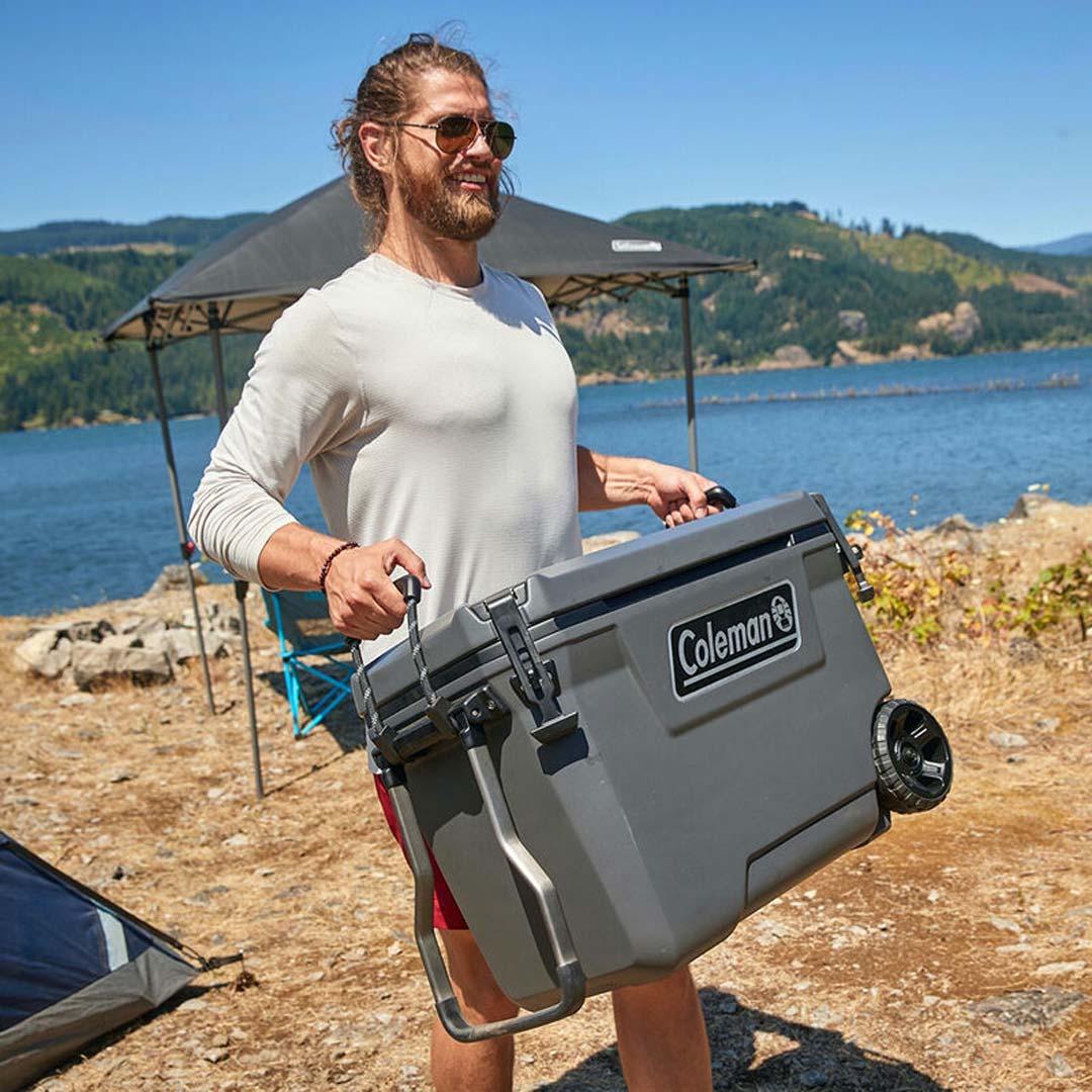 Coleman Convoy™ Series 65-Quart Cooler With Wheels