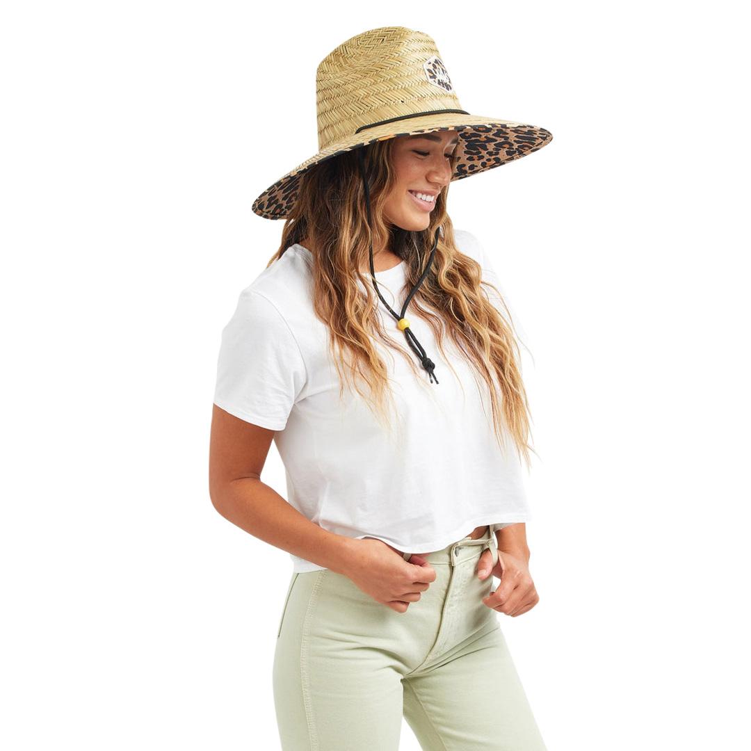 Hemlock Unisex Big Cat Straw Hat