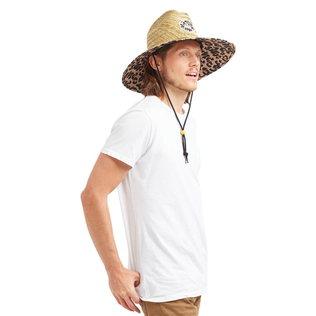 Hemlock Unisex Big Cat Straw Hat