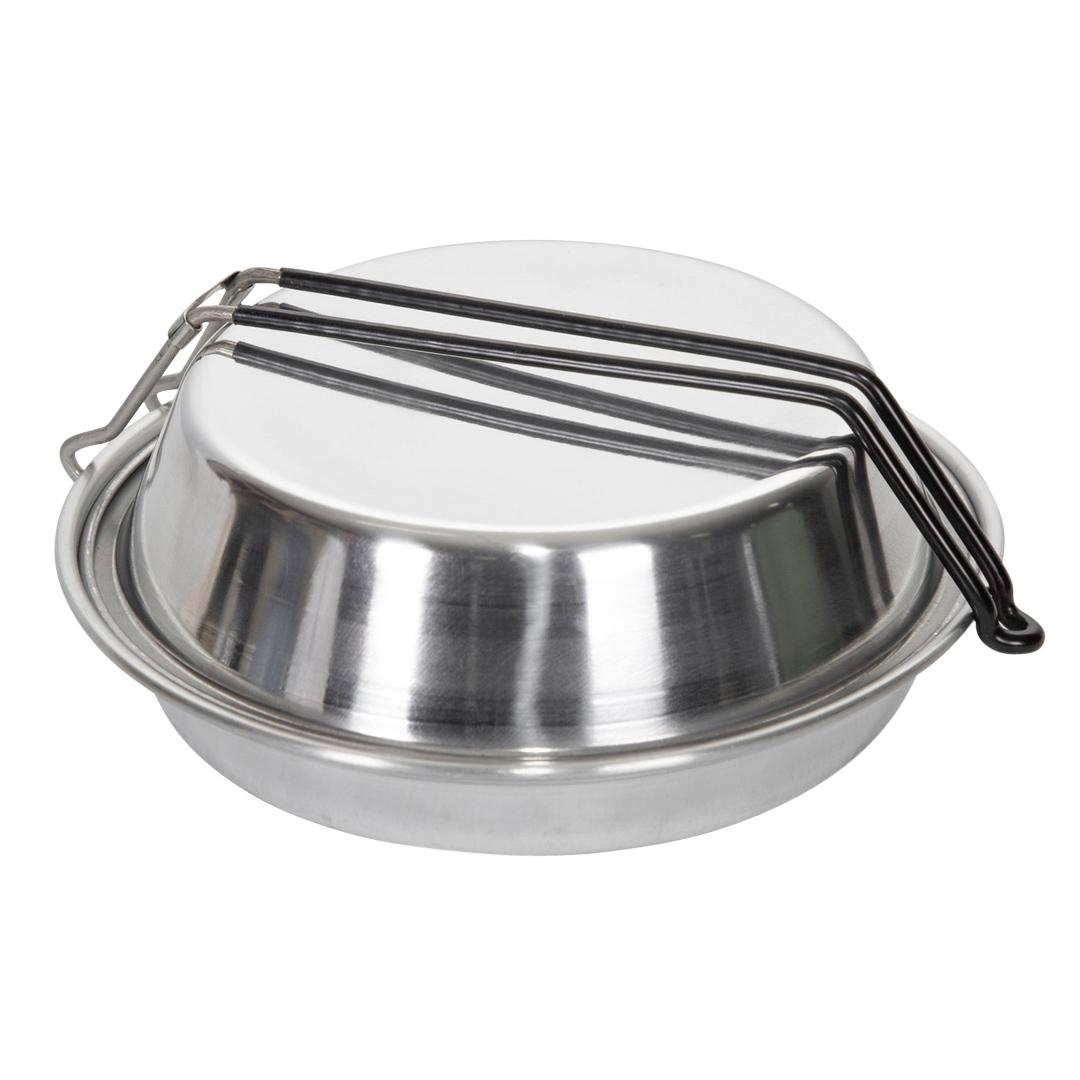 Stansport Heavy Duty Polished Aluminum Mess Kit 