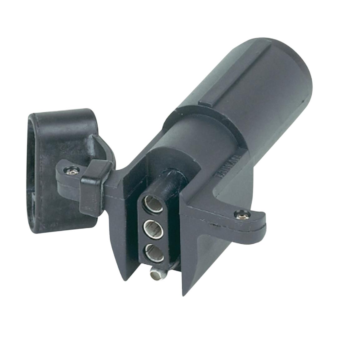 Husky Towing 6-Way Round to 4-Way Flat Adapter