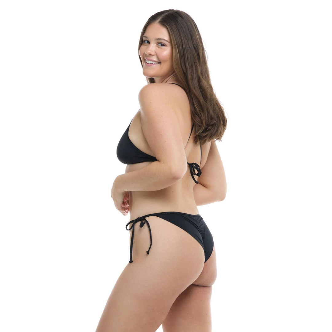 EIDON Women's Tiki Tie Side Cheeky Bikini Bottom Swimsuit