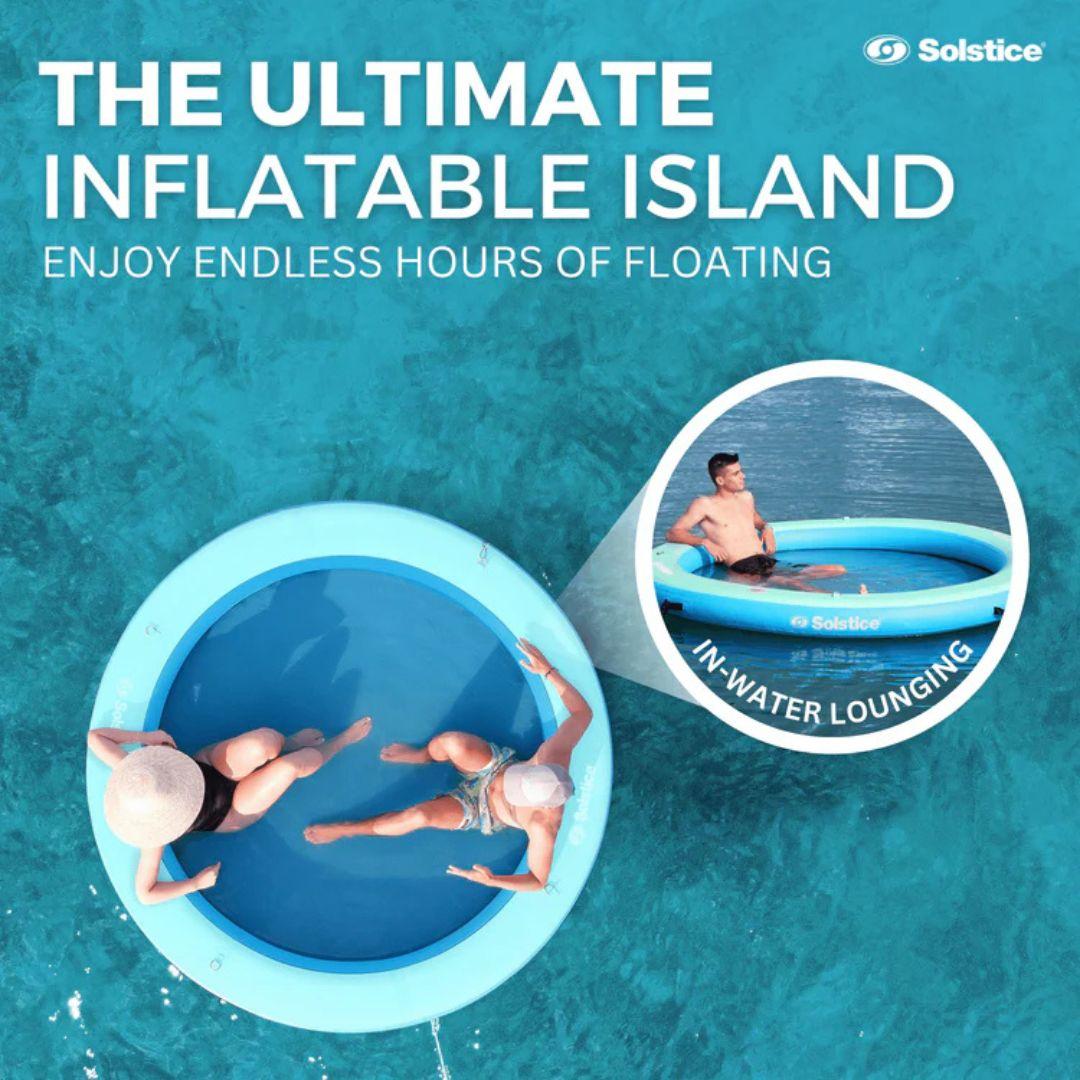 Solstice 24 Circular Mesh Dock Hangout Ring – 8’